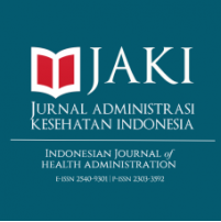 Jurnal Administrasi Kesehatan Indonesia (Indonesian Journal of Health Administration)
