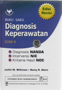 Image of Buku saku diagnosis keperawatan diagnosis NANDA, intervensi NIC, Kriteria Hasil NOC